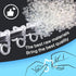 Holiday Light Clips, 100 Pieces Outdoor Christmas Light Clips for Gutter Hooks and Decoration