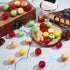 60Pcs 4 19-21mm CHGCRAFT Styles Foam Fruit Artificial Mini Apple, Fake Apple for Home Kitchen Photography Party