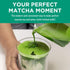 Jade Leaf Matcha Electric Whisk + Milk Frother - Barista Style Preparation for Matcha Green Tea & Lattes