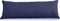 EVOLIVE Ultra Soft Body Pillow Cover, 21"x54" with Hidden Zipper Closure in Navy