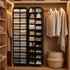 Closet, 20 Closet 12''W12''Dx 50''H coastal rose Hanging Shoe Organizer for Sections Hanging Organizers and Storage