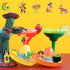 Blulu 24 Pieces Wooden Mexican Ornaments, Christmas Tree Decor for Taco, Cinco De Mayo, Piñata Sign