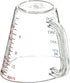 Carlisle FoodService Products Commercial Plastic Measuring Cup, 1 Pint, Clear, Model 4314207