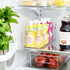 iDesign Stackable Plastic Pantry Bin with Handles, Clear, Made in USA