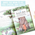 Hadley Designs 25 Books for Baby Shower Request Cards - Blue Baby Shower Invitation Inserts
