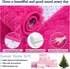 Ultra Soft Fluffy Hot Pink Rugs, 4x6 Feet Shag Area Rug for Bedroom and Living Room Decor