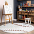 Washable,40 Inch Soft Round Rugs for Bedroom, Baseball Rug for Boys, Bedside Area Kids Carpet, Baseballs Lovers Home
