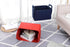 Storage Basket Felt Storage Bin, Collapsible Organizer with Carry Handles for Office, Bedroom, Nursery