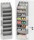 Criusia Shoe Organizer, Over the Door Shoe Organizer, Hanging Closet Shoe Storage
