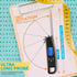 Instant Read Meat Thermometer for Kitchen Cooking, Ultra Fast Waterproof Digital Food Thermometer with Backlight