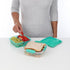 Sistema 1.24L Lunch Stack Square to Go, Assorted Colours, Polypropylene, 1.24 Litre