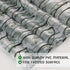 DKTIE Window Film Privacy - Decorative Stained Glass Clings with Installation Tools, Static Cling for Home (Dark Green,