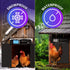 Anti-Pinch 11.3" 8.7" 5-Year Extra Large Automatic Chicken Coop Door Solar Powered with Remote - LCD Display, Light