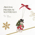Spode Christmas Tree Snowman Ornament, Long-Lasting Holiday Decoration for Christmas Tree & Seasonal Display