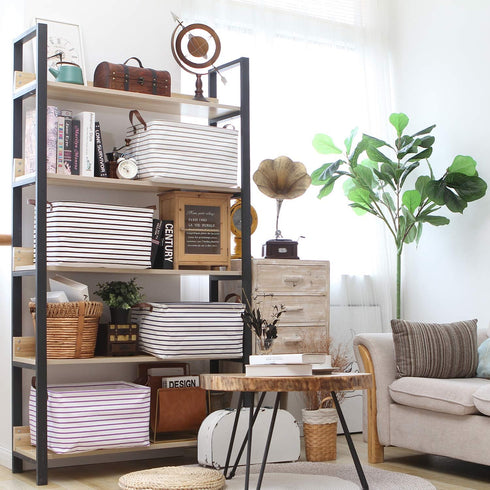 31L Closet Hinwo Large Storage Bins, Organizers and Storage, Shelf Baskets, Foldable Clothes Storage Baskets