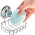 HASKO Suction Soap Dish with Hooks, Powerful Vacuum Suction Cup Soap Holder for Bathroom & Kitchen