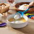 5PCS Silicone Rubber Spatula Set, VITUER BPA-Free Heat Resistant Spatulas for Cooking & Baking, Dishwasher Safe