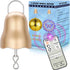 Wind Spinner Motor with Remote, 1-30 RPM Battery Powered, Adjustable Speed for Hanging Disco Ball, Wind Chime, Sun