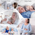 Queen Mattress Protector Waterproof, Fitted Sheet Style Breathable Cover with Deep Pocket Fits Up to 18'', Noiseless