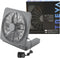 O2COOL Treva 10-Inch Portable Desktop Air Circulation Fan, 2 Speed, Compact Folding & Tilt Design, Graphite