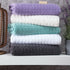 Set Set 3) BAGNO MILANO Turkish Cotton Bath Towels, Hand Towels - Soft Plush Jacquard Collection Luxury Towels