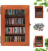 CLVTREBETO Anxiety Mini Bookshelf with 100pcs Miniature Books | Shake Away Your Anxiety