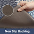 KIMODE Anti Fatigue Kitchen Mat, 17.3"x29" Non-Slip Waterproof Padded Floor Mat for Laundry and Office