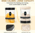 Sourdough Starter Kit - 50 Oz Wide Bore Jar, Thermometer, Feeding Band for Perfect Sourdough Baking Supplies