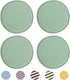 Round Bar Stool Cushions for Kitchen Dining Seat Pads with Ties 4