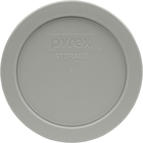 Pyrex 7200-PC 2-Cup Jet Gray Food Storage Replacement Lid, Made in USA