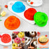 Webake Silicone Mini Bunt Cake Molds, 4 Inch Fluted Tube Cake Pan, 8 Pack Non-stick