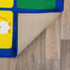 3' 5' Rugshop Kids Alphabet Educational Learning High Traffic Living Room,Bedroom,Kitchen, Home Office Non Slip Area