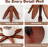 Buanson 5 1 Wooden Tree Trivets for Hot Dishes, Foldable Kitchen Wooden Trivet for Pan, Pot, Bowl, Teapot, Hot Pot