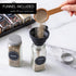 4 28 13" 17.5" SIMPLEMADE-Spice Drawer Organizer, Spice Rack Drawer for Kitchen, Tier Black Drawer Spice Organizer