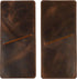 Set of 2 Rectangular Cutlery Sleeves, Utensils Place Setting, Silverware Holder, Flatware, Full Grain Leather, Handmade, Bourbon Brown by Cast Leather Co.