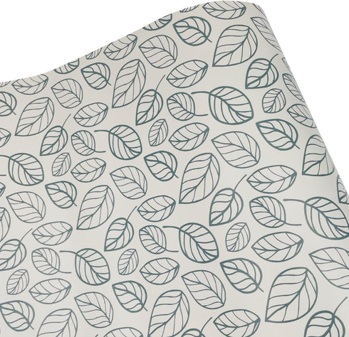 Yifely Leaf Shelving Paper Decorative Self-Adhesive Shelf Liner, 17.7 Inch by 9.8 Feet