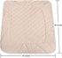Utopia Bedding Quilted Fitted Mattress Pad (King), Beige, Elastic Mattress Protector, Machine Washable, 16 Inches Deep