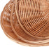 GNIEMCKIN 28 Pack Plastic Oval Basket, Poly Wicker Bread Baskets for Kitchen, Restaurant, Gift Baskets, 9 x 6 Inch