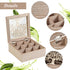 handrong Tea Box Organizer,Wood Teas Bag Holder,Tea Organizers and Storage,Teas Organizer with Tree Pattern for Home