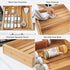 15 100% KitchenEdge Spice Drawer Organizer with Expandable Storage. Holds up to Spice Jars (Not Included), Non-Slip