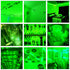 Ranlraka 7Ft 20 Green Battery Operated String Lights, St. Patrick's Day Decoration Waterproof LED Diwali Halloween