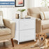 2 20 inch Closet, DUMOS Nightstand Small Dresser with Fabric Drawers Side Tables Bedroom End Table Kids Bedside Storage