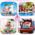 Extra Large Mesh Beach Bag with Drawstring - Lightweight Foldable Sand Toy Bag for Beach Travel Essentials, Seashell