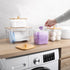 4 Pack Extra Large Trash Bag Holder Garbage Bag Dispenser Roll Holder with Lid Laundry Room Organizer Under Sink