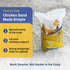 Premium Chicken Sand 50 lbs Dust-Free, Odor-Control Bedding for Chicken Coops, Nesting Boxes, and Runs Natural Poultry