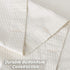 72x72 Inches CAROMIO Water Repellent Soft Microfiber Fabric Shower Curtain or Liner for Bathroom, Decorative Embossed