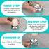 APLZGMG Egg Piercer with Retractable Pin, Stainless Steel Egg Poker for Hard Boiled Eggs, Great Eggshell Peeler Tool