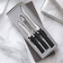 Rada Cutlery Peel, Pare and Slice Set, Black Handle