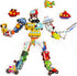 WISESTAR 26PCS Transports Rubber Fridge Magnets for Kids - Aircraft, Boat, Vehicle, Educational Toy Tool