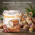 2 Pack 13x17in Beeswax Bread Bags for Homemade Bread, Sourdough Bread Storage Bags with Bees Wax Lining - Reusable